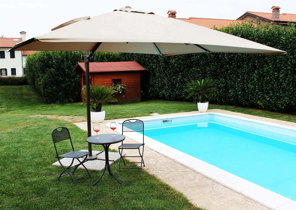 MERIDIES - ombrellone decentrato 3 x 3 m