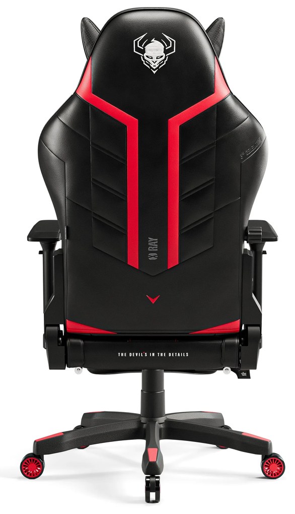 Sedia da gaming Diablo X-Ray 2.0 King Size: Nero e Rosso