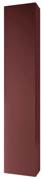 Colonna per mobile bagno Brera 1 anta P 27 x L 30 x H 160 cm laccato opaco rosso jaipur