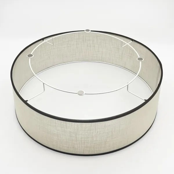 Brilagi - LED Plafoniera BELLADONNA 2xE27/15W/230V diametro 40 cm color crema/quercia