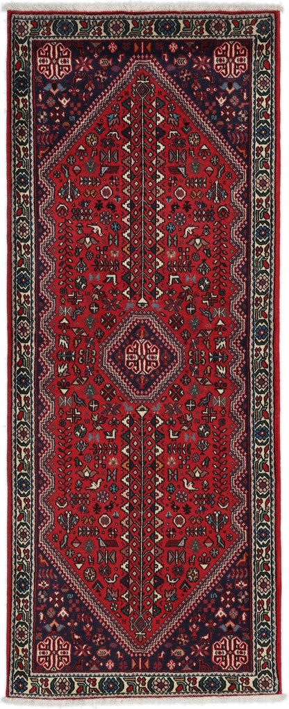 Abadeh Tappeto 80 x 210 (Iran) Annodato A Mano