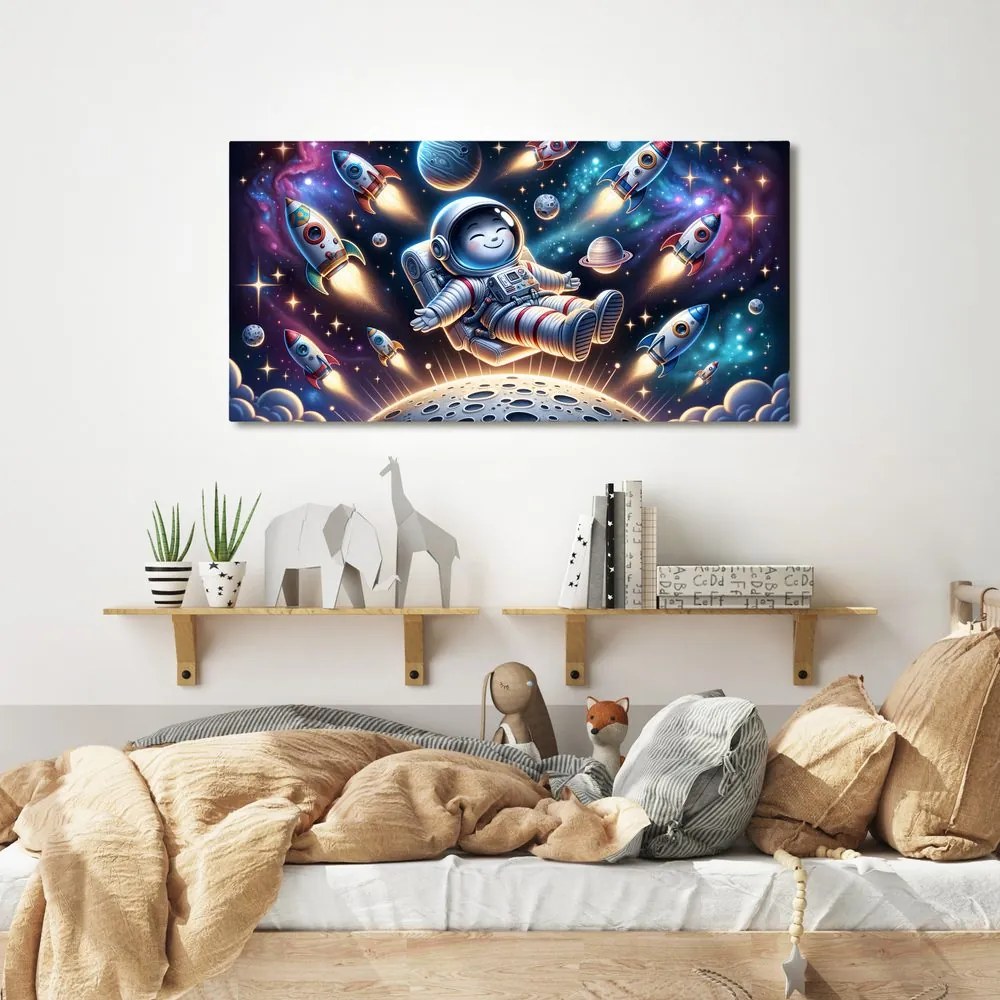 Quadro su tela – Avventura del piccolo pilota