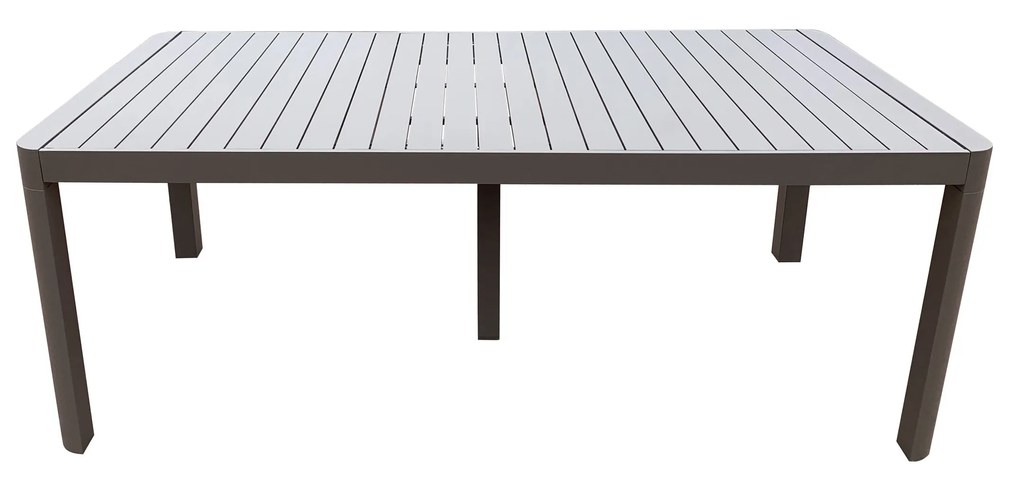 TONY - tavolo da giardino in alluminio allungabile 200/260/320 x 100 cm