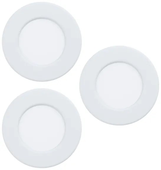 Eglo 99135 - Set da 3 faretti da incasso FUEVA 5 LED/2,7W/230V