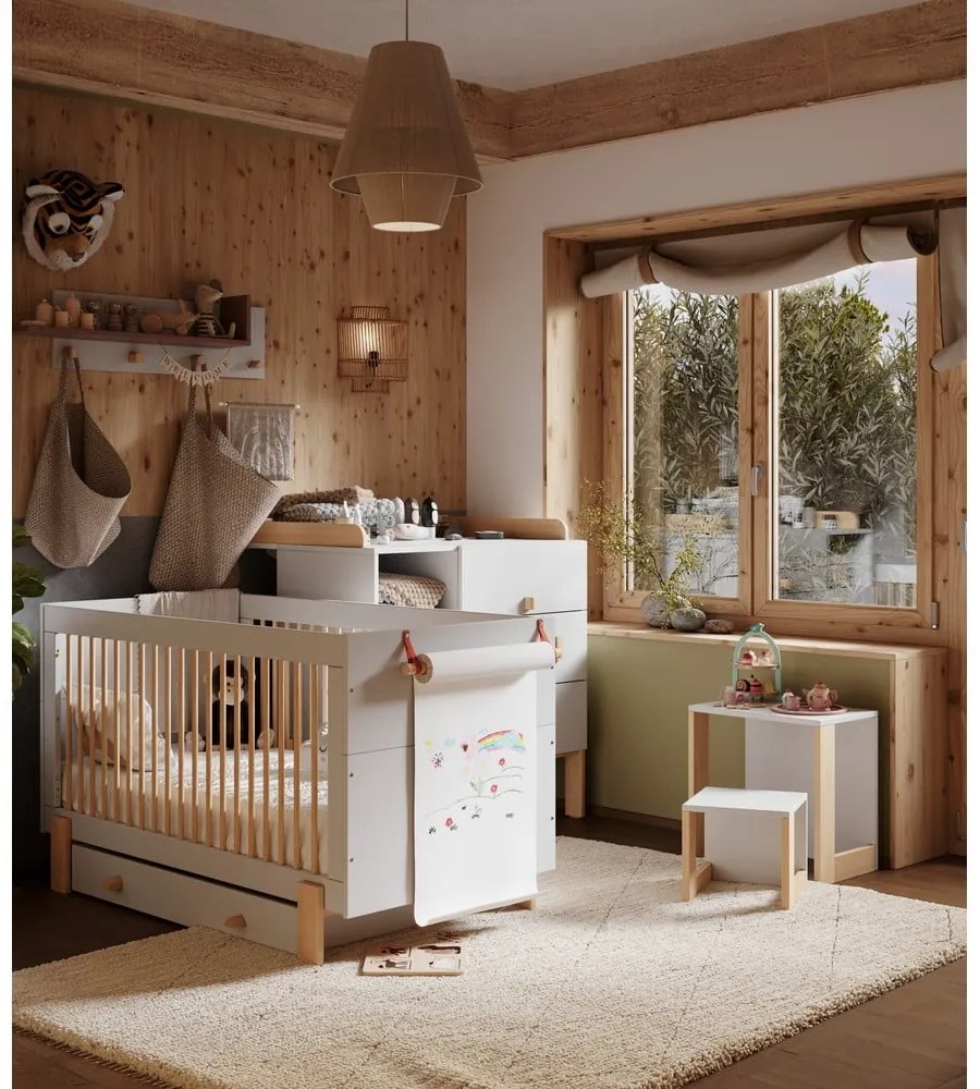 Fasciatoio grigio chiaro Cube - Pinio