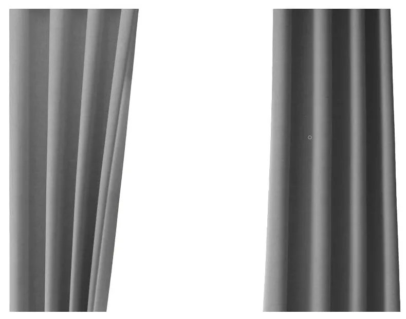 Tenda grigia semi-smerigliata 250x100 cm - Mila Home