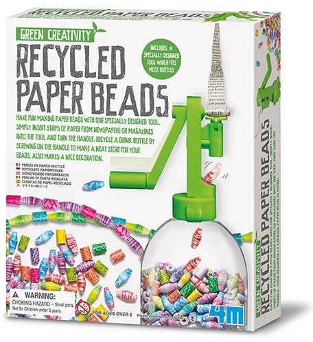 Ricicliamo - perline di carta