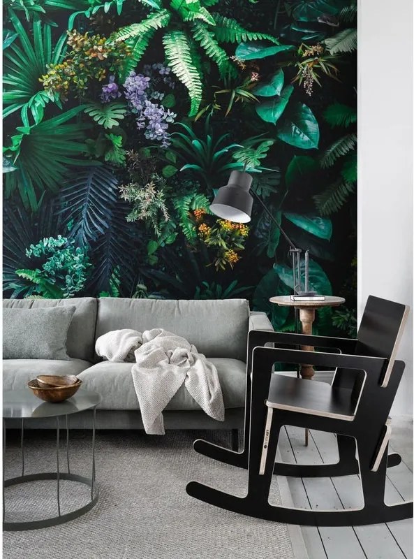 Fotomurale ESTA Piante tropicali, verde 232X280 cm