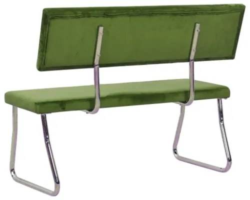 Panca 110 cm in Velluto Verde Chiaro