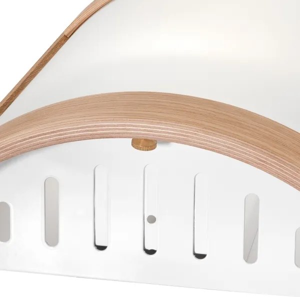 Applique ELODIE 1xE27/60W/230V quercia