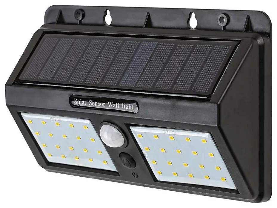Rabalux 7881 - Lampada da parete solare LED con sensore IP44