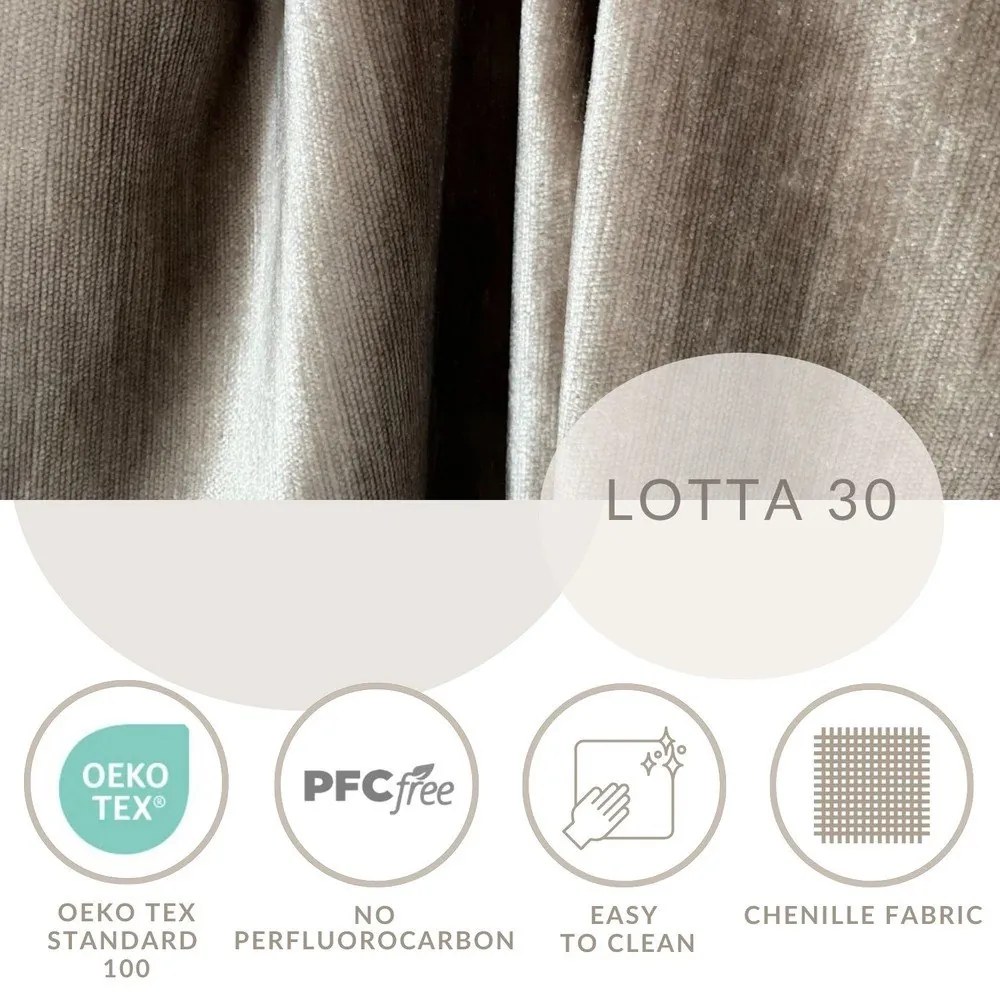 Letto matrimoniale imbottito beige con spazio contenitivo e rete 160x200 cm Aruba L - Maison de Rêve