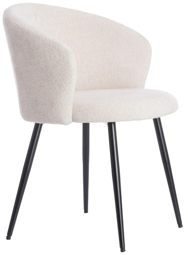 Set di sedie da pranzo color crema in metallo 2 pz Radaja – Light & Living