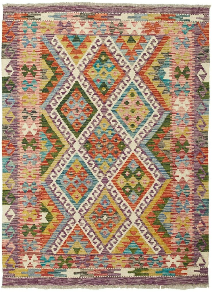 Kilim Tappeto orientale 140 x 110 (Pakistan) Tessuto A Mano