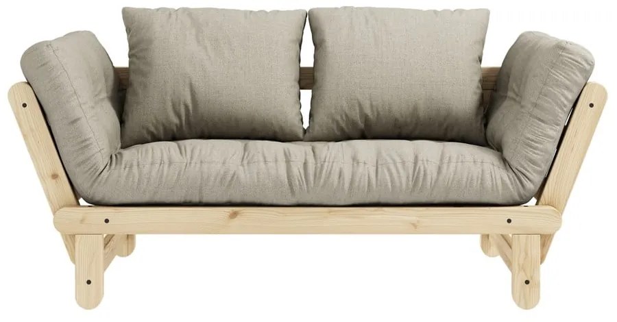 Divano variabile Naturale chiaro/Beige lino Beat - Karup Design