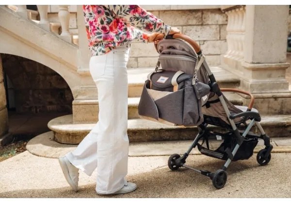 Beaba - Borsa fasciatoio per culle SYDNEY grigio/beige