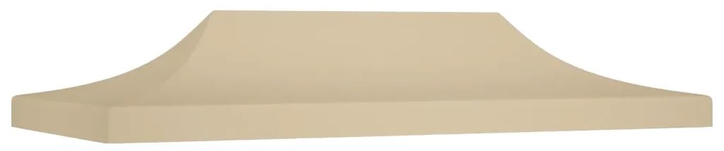 Tetto Per Tendone Per Feste 6x3 M Beige 270 G/m² /