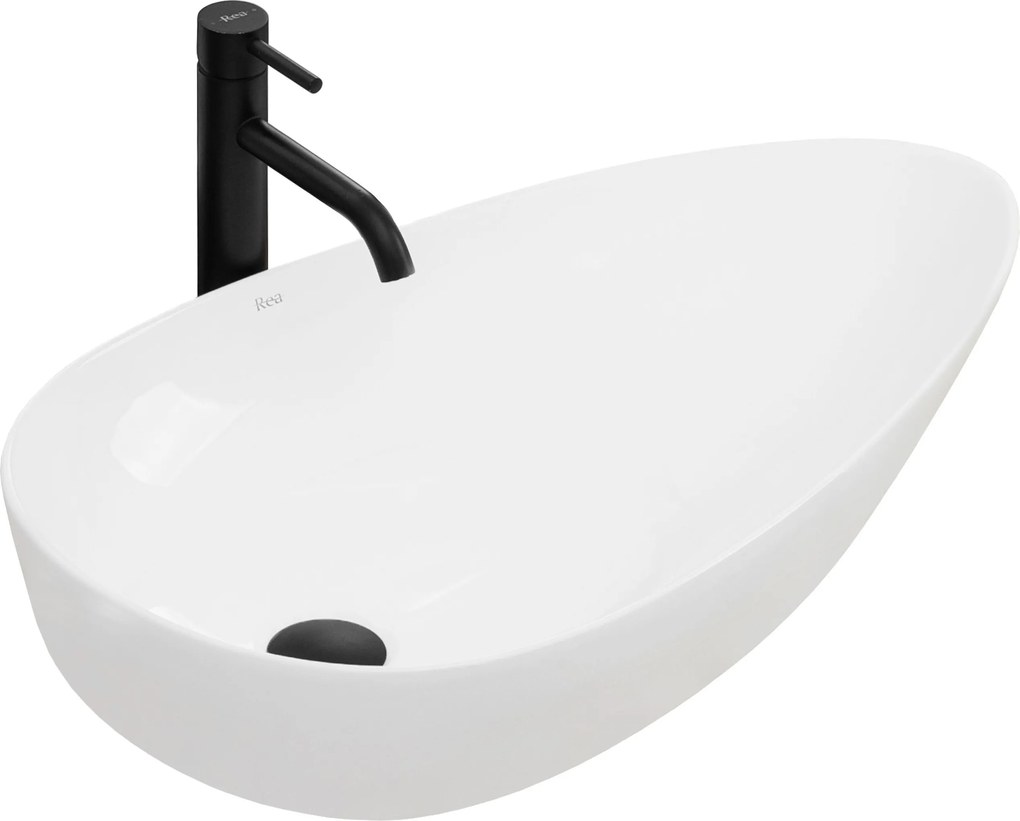 Lavabo da appoggio Rea Greta 75