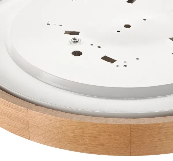 Brilagi - Lampada LED da soffitto CARVALHO 3xE27/60W/230V rovere Ø47,5 cm