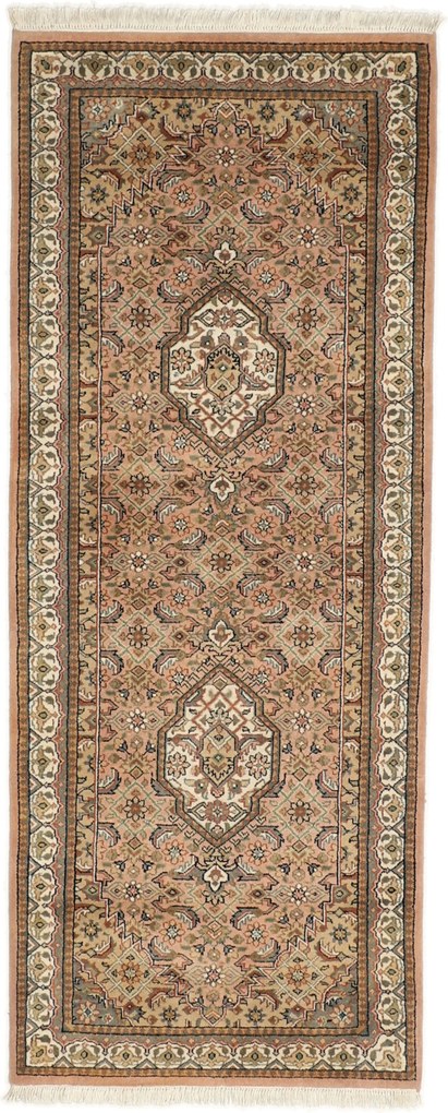 Bidjar Tappeto orientale 80 x 200 (Indian) Annodato A Mano