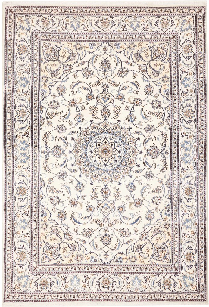 Nain Tappeto 210 x 300 Beige (Iran) Annodato A Mano