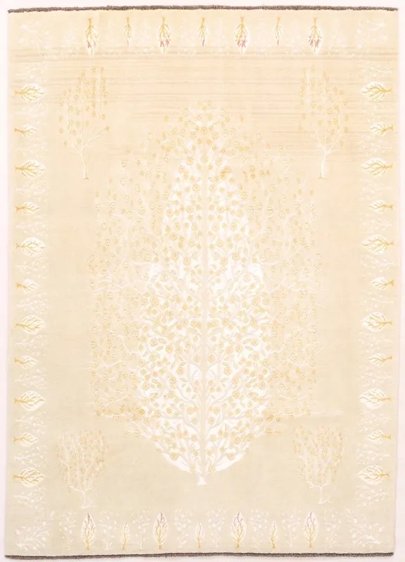 Neo Tappeto orientale 240x180 Beige (Indian) Realizzato A Mano