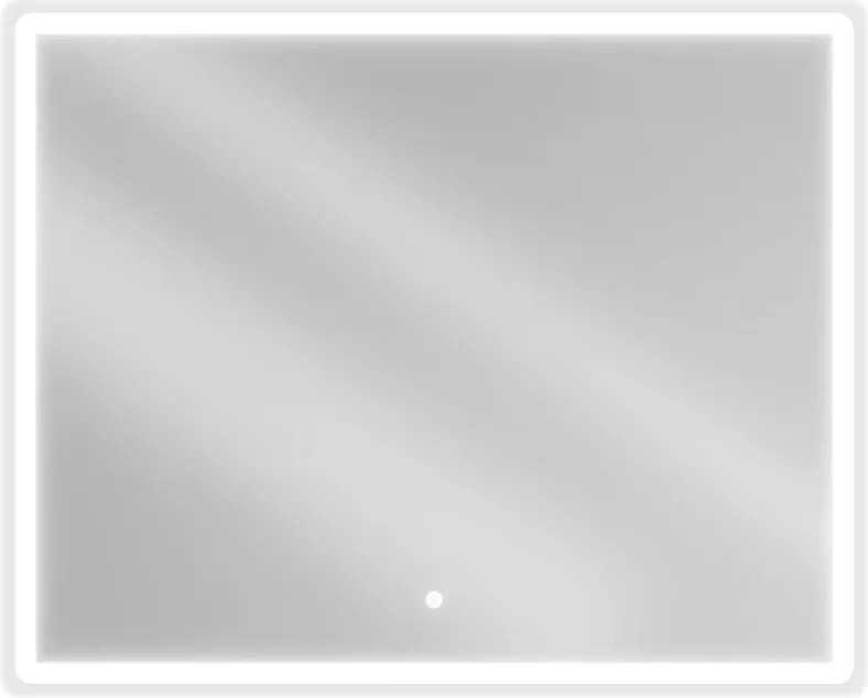 Mexen Navia specchio da bagno retroilluminato 100 x 80 cm, LED 6000K, antiappannamento - 9803-100-080-611-00