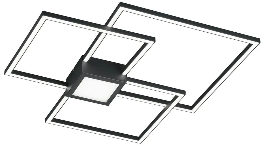 Plafoniera LED Hydra nero IP20 bianco caldo, 4000 lumen TRIO LIGHTING INTER