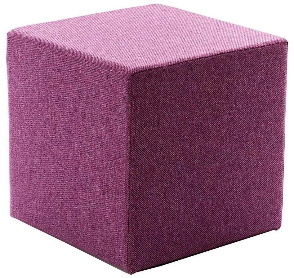 Pouf CUBI 40x40 cm rosa