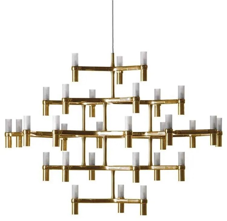 Nemo Lighting - Crown Major Lampada a Sospensione Oro Placcato Nemo Lighting