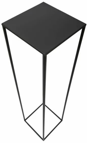 Portafiori 100x24 cm nero