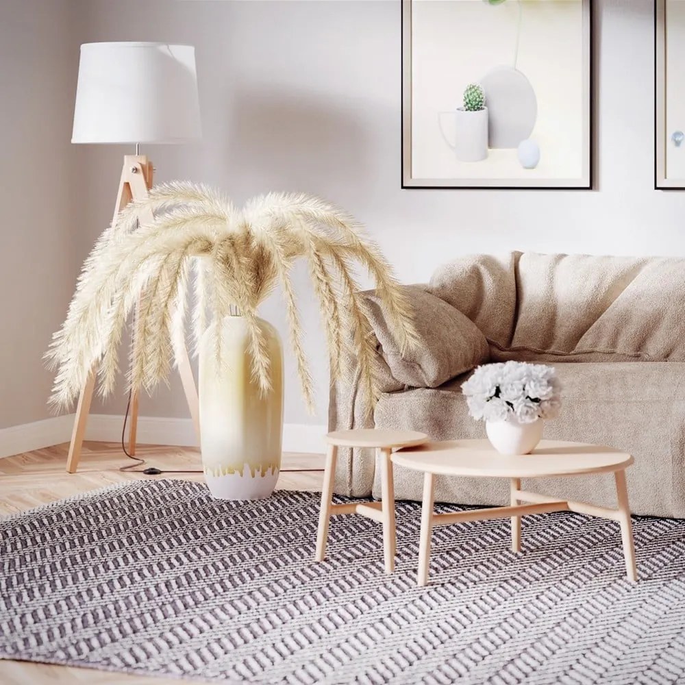 Erba finta 3 pz (altezza totale 125 cm) Delhi – Restilo