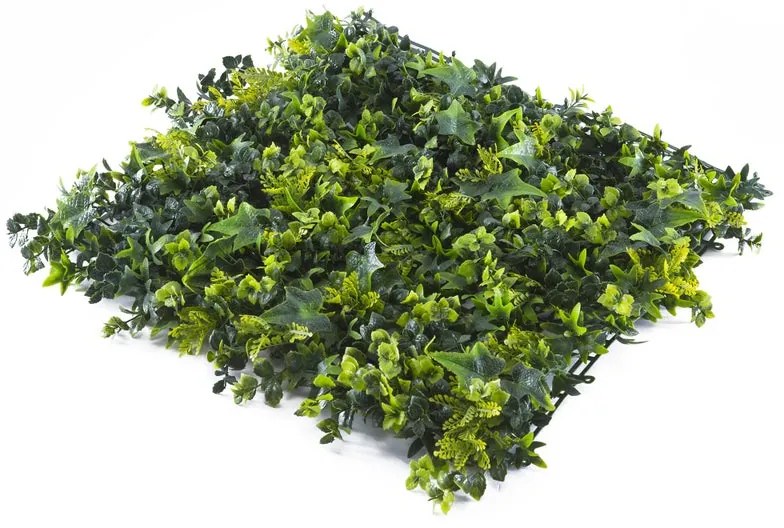Parete verde artificiale Saltus Divy 3D in polietilene, verde H 1 m x L 1 m