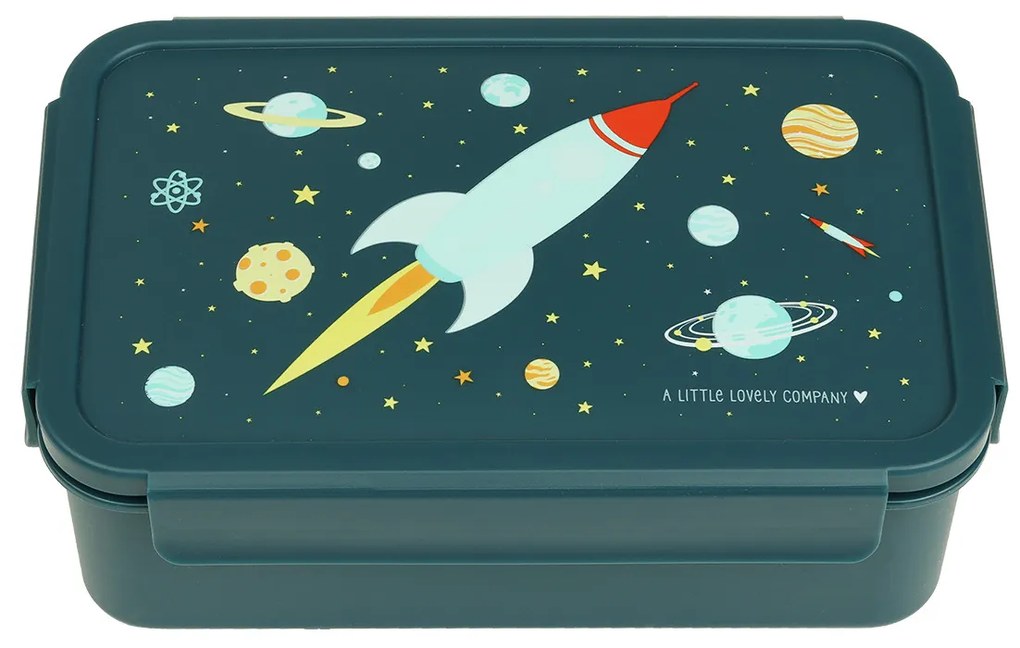 A Little Lovely Company - scatola merenda - razzo spaziale