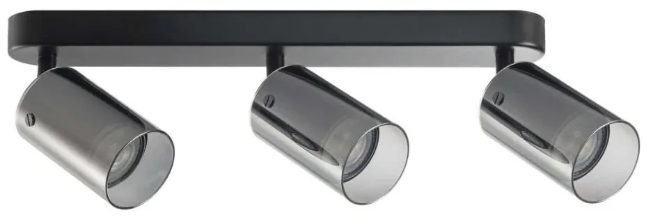 Faretto SMOKY 3xGU10/10W/230V nero