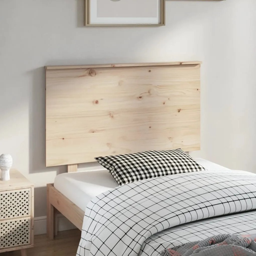 Testiera Per Letto 94x6x82,5 Cm Legno Massello Di Pino /