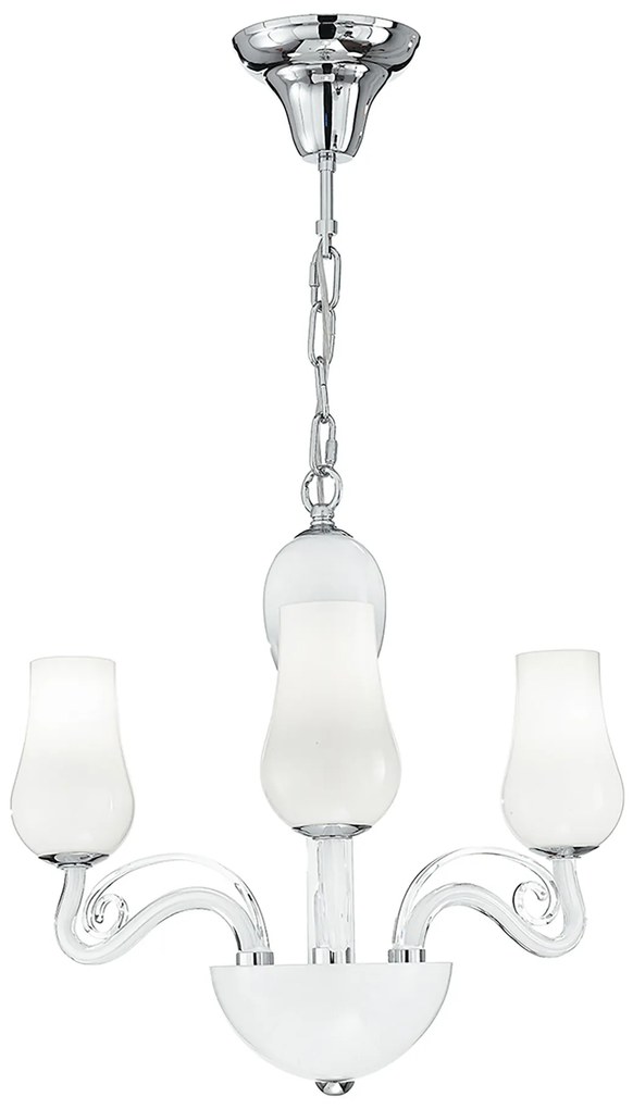 Lampadario Angel Elegance Colore Bianco 40W