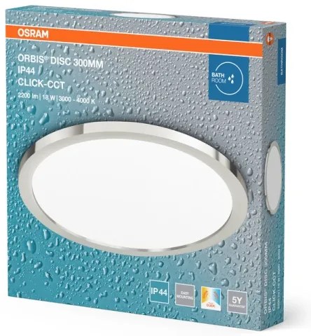 Osram - LED plafoniera da bagno DISC LED/18W/230V 3000/4000K IP44
