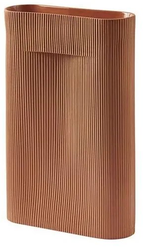 Ridge Vaso H48,5 Terracotta - Muuto