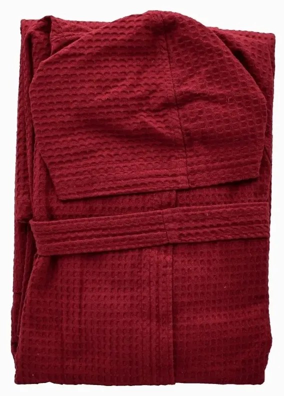Accappatoio nido d'ape Golf Gabel Colore Bordeaux, Taglia pigiami S