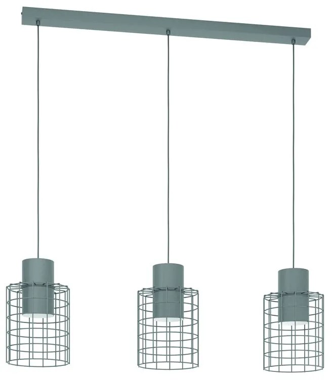 Lampadario Moderno Milligan nero 3x E27 EGLO