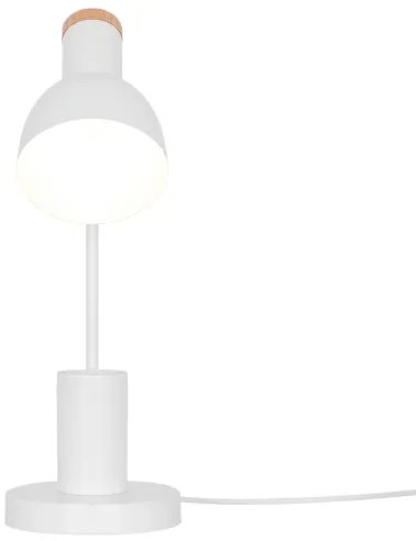 Nordlux - Lampada da tavolo DEVONE 1xE27/15W/230V bianca