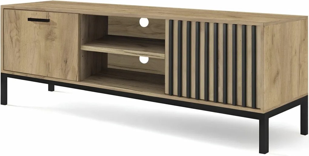 Mobile TV Lamino RTV-1 in rovere craft/nero