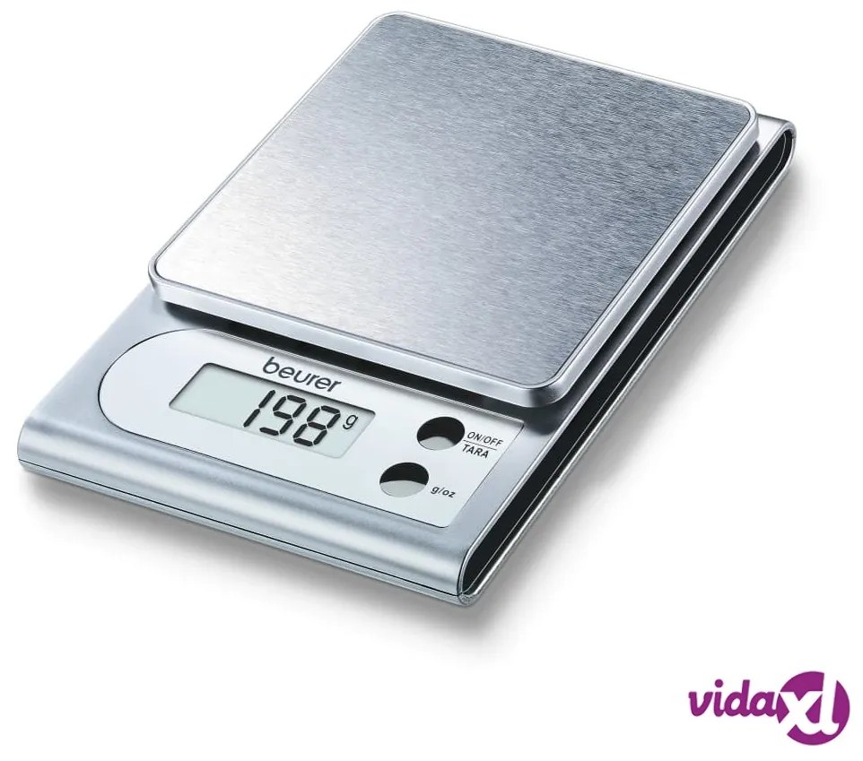Beurer Bilancia da Cucina KS22 3 kg Argento 704.10