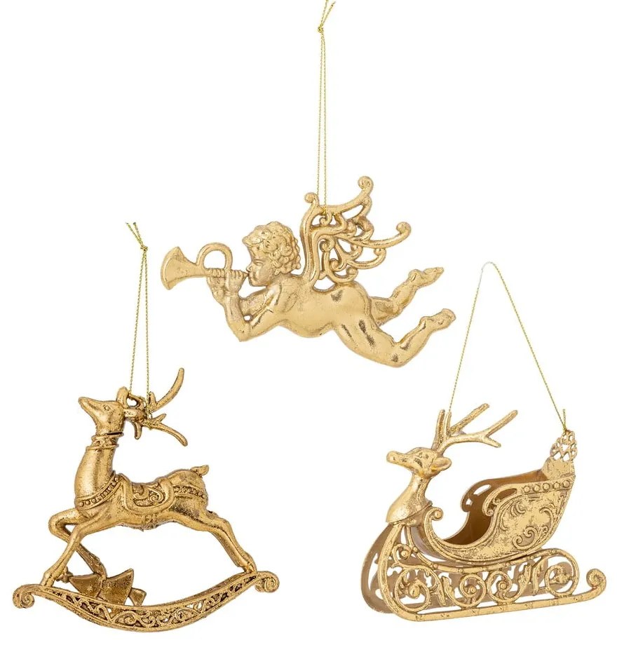 Decorazioni per albero di natale in set 3 pz 10 cm Anisa – Bloomingville