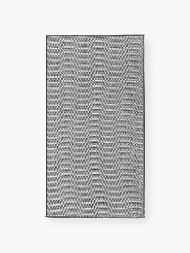 Tappeto reversibile da interno-esterno con motivo zigzag Cort