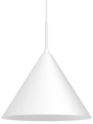 Lampadario a sospensione con cavo CAPITAL 1xGX53/15W/230V Ø 32 cm bianco