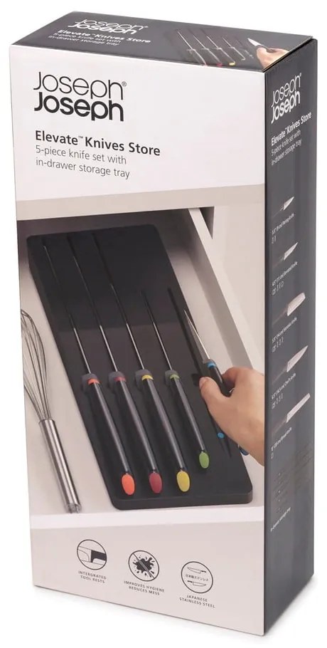 Set di coltelli in acciaio inox Elevate - Joseph Joseph