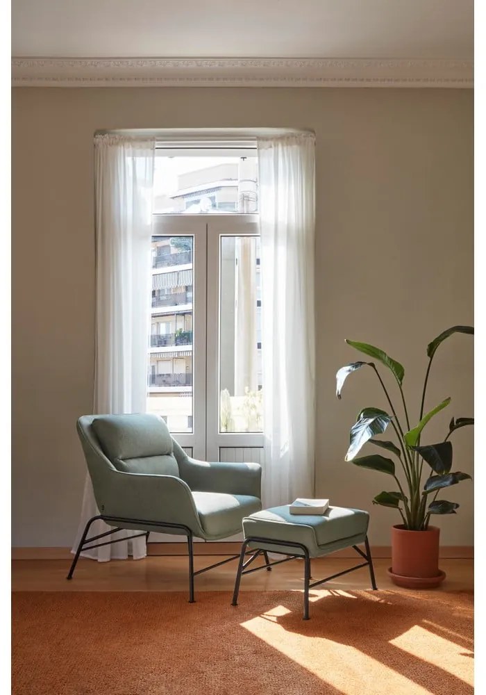 Pouf verde-grigio Sadira - Teulat