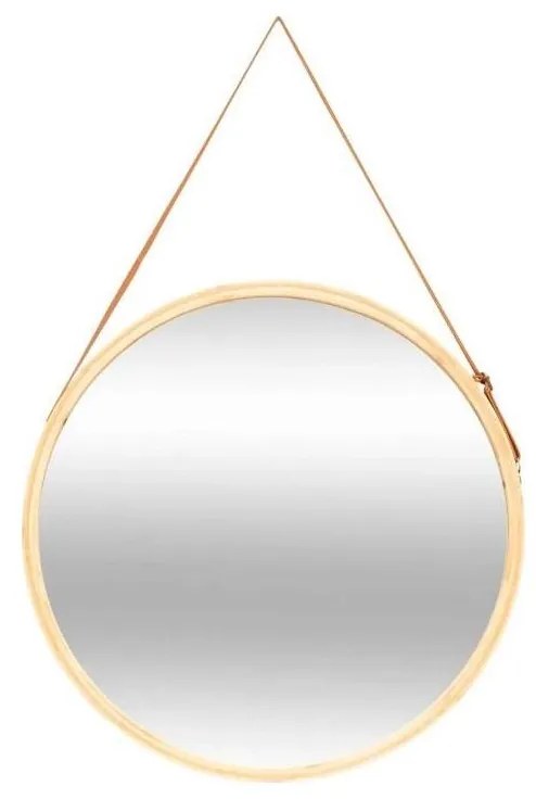 5five - Specchio da parete LOFT Ø 50 cm in bambù